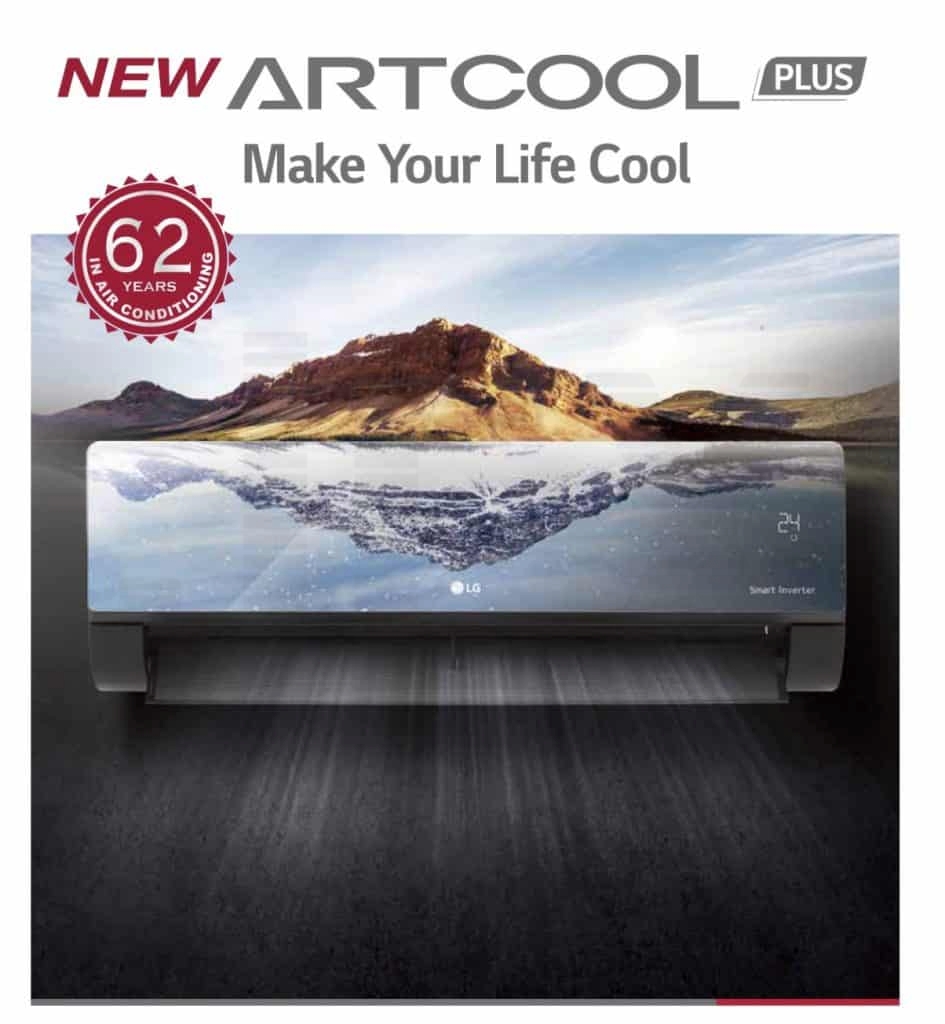 LG Artcool Plus System 2 (5 Ticks) Jex Aircon