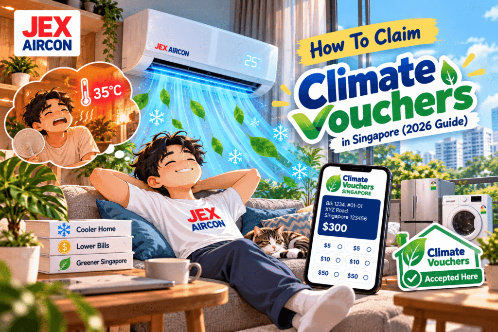 How To Claim Climate Vouchers in Singapore (2026 Guide) | JEX Aircon