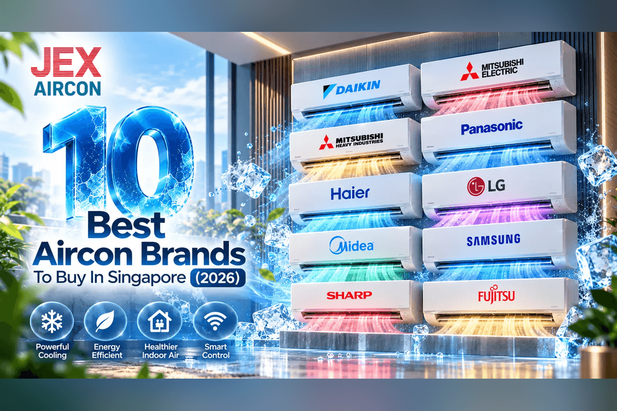 10 Best Aircon Brands To Buy In Singapore (2026) | JEX Aircon