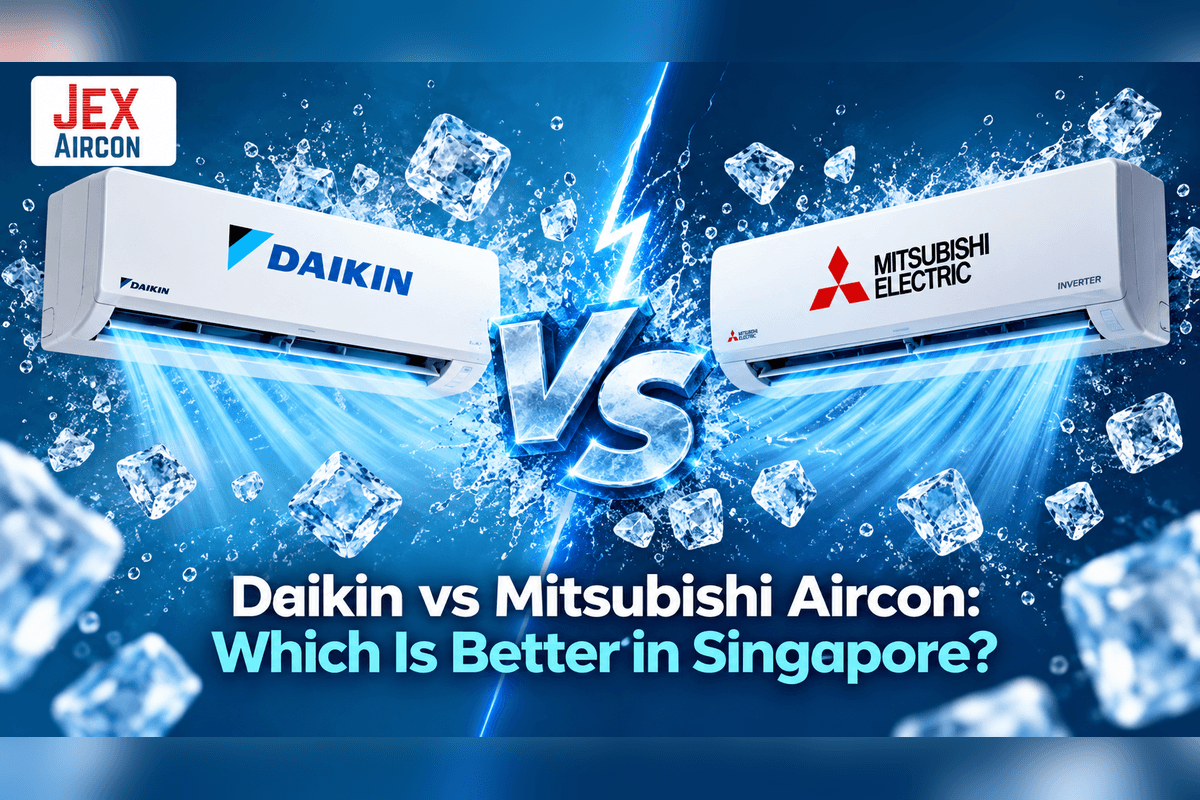Daikin vs Mitsubishi Aircon: Which Is Better in Singapore? | JEX Aircon